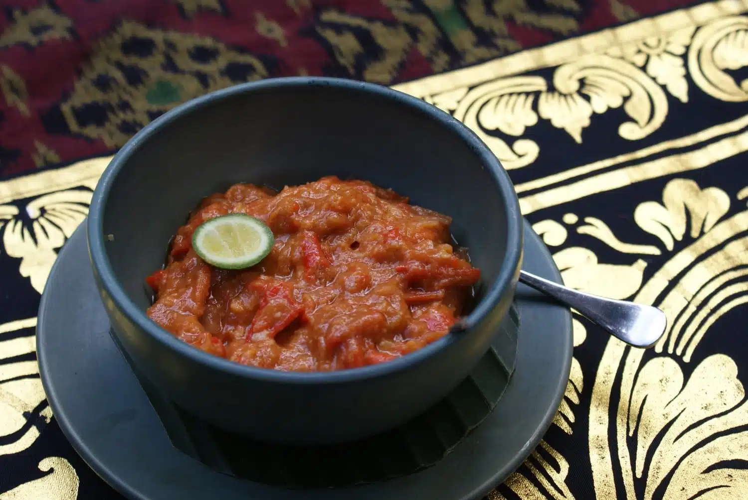 Indonesian Food Recipes - Tomato and Chilli Sambal