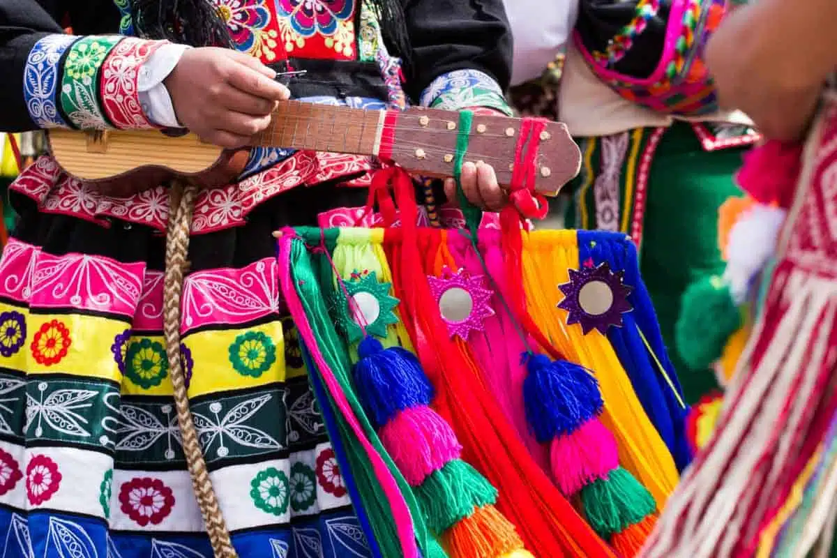 Peruvian Dancers in Cusco