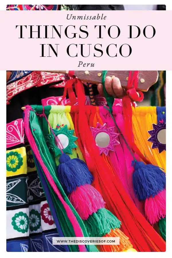 Things to do in Cusco Peru