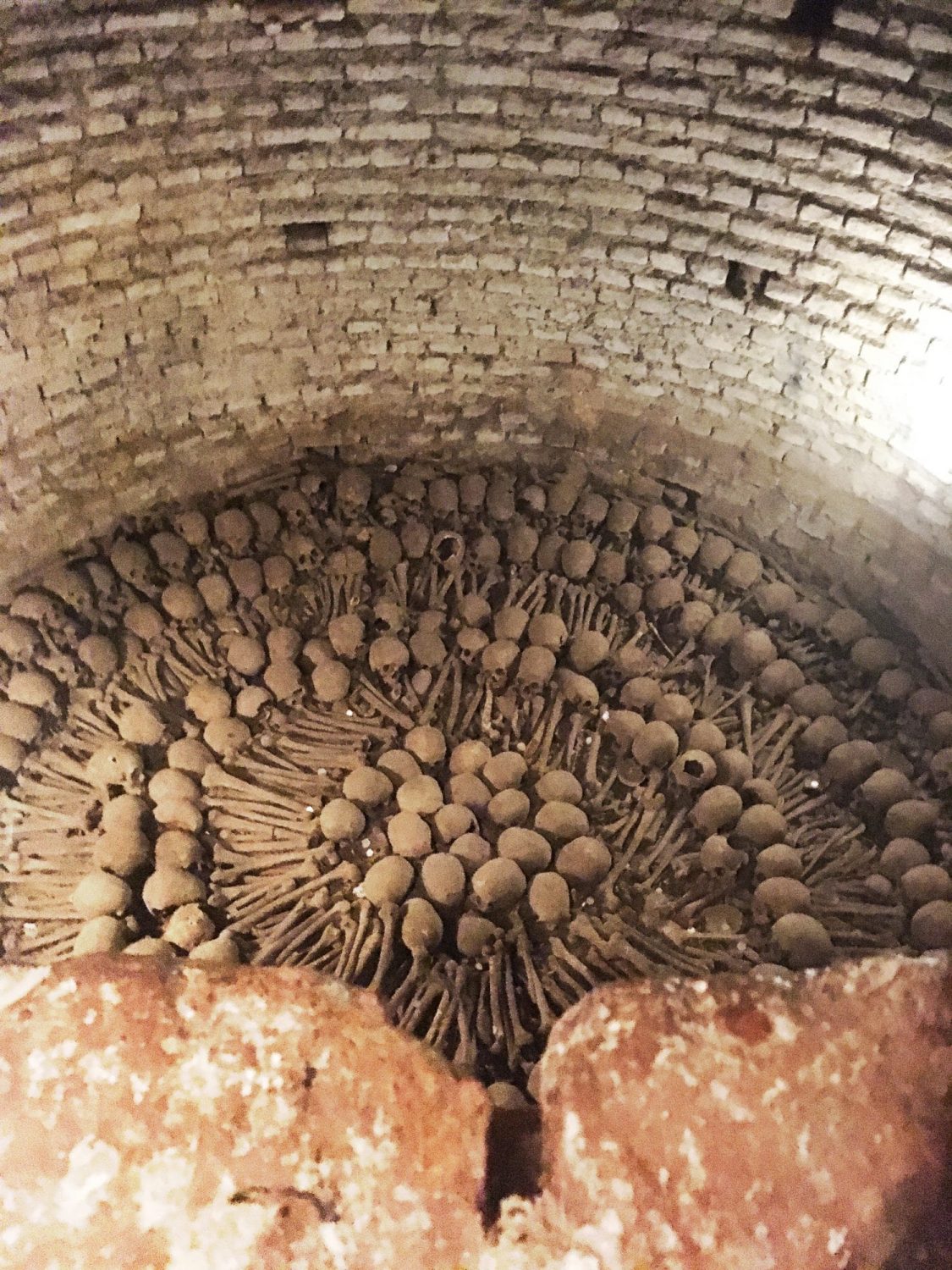 Catacombs in Monastery San Francisco Lima