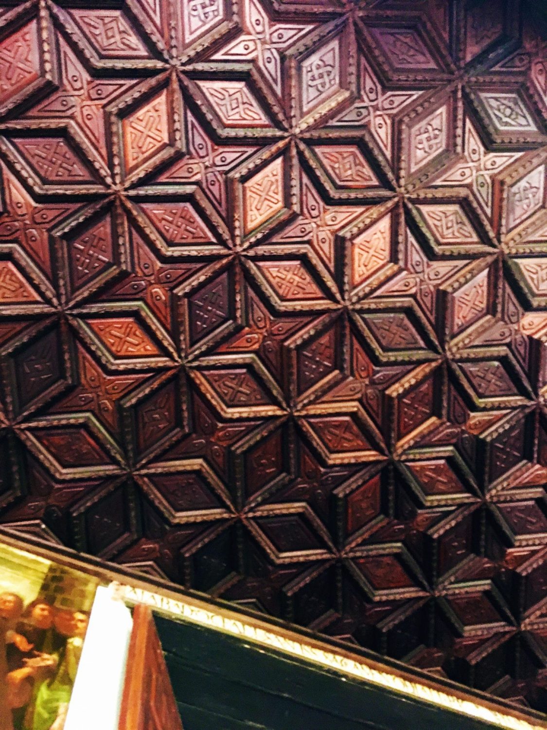 Carved Ceilings in Monastery of San Jeronimo Lima 