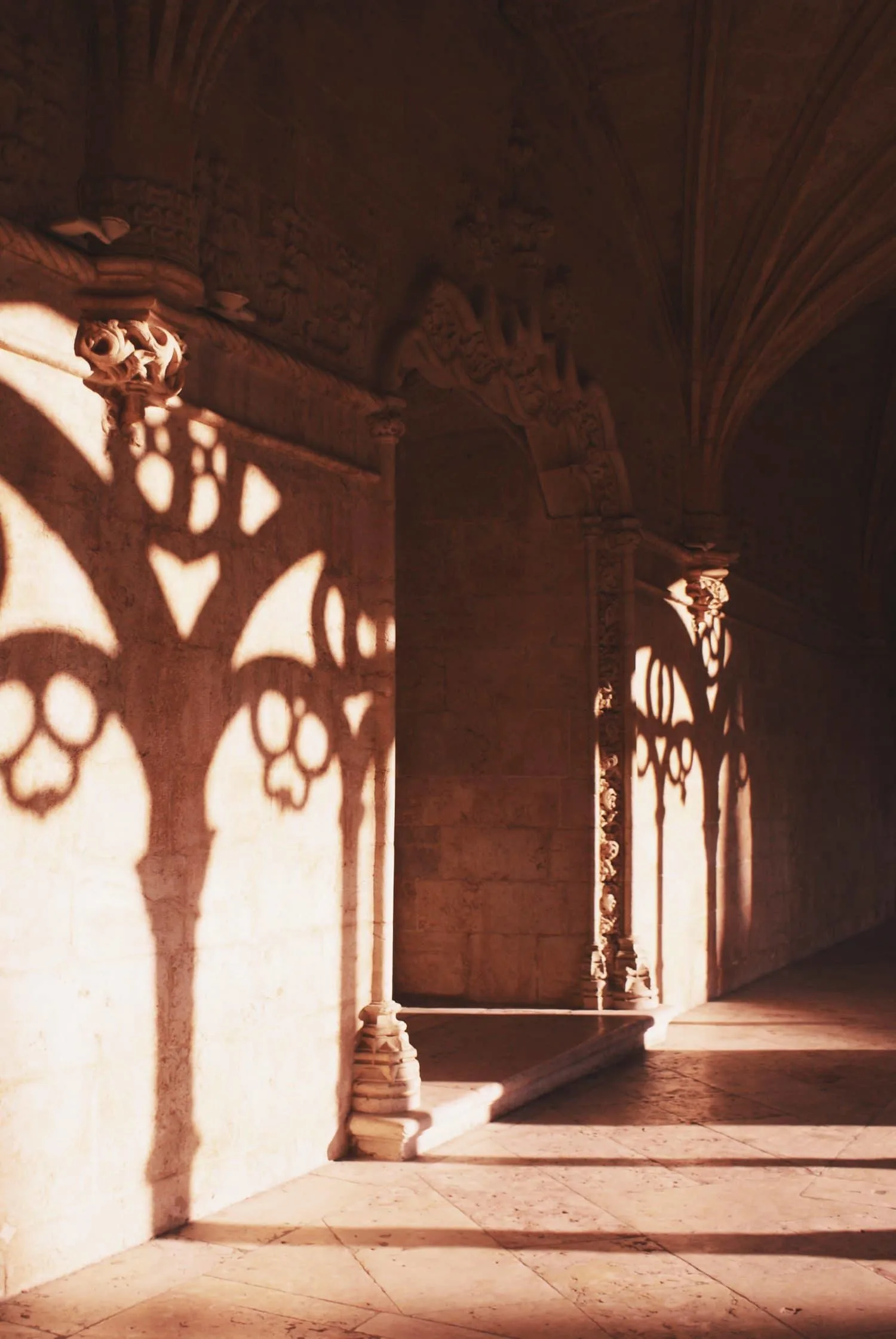 Architectural detailing in the San Jeronimos Monastery