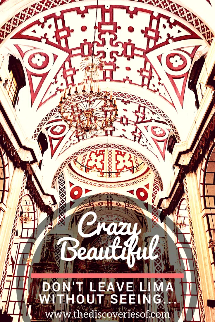 The Church and Monastery of San Francisco in Lima, Peru is one of South America's finest examples of baroque colonial architecture complete with the biggest catacombs in Lima. Read about this beautiful space and why it's the top thing to do in Lima...