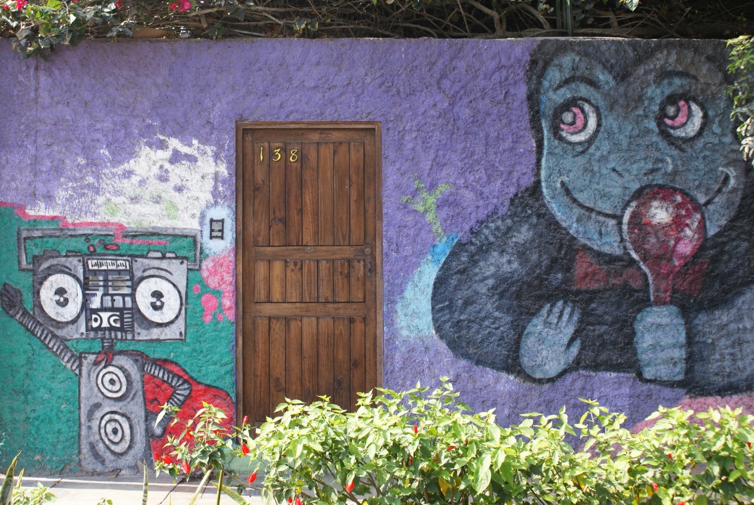 Urban graffiti in Lima