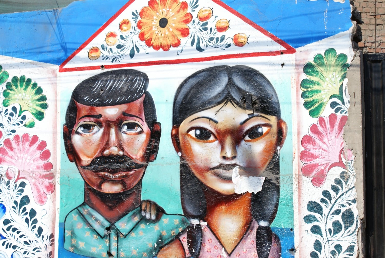 Street art in Barranco, Lima, Peru