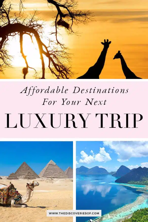 Cheapest Luxury Trip