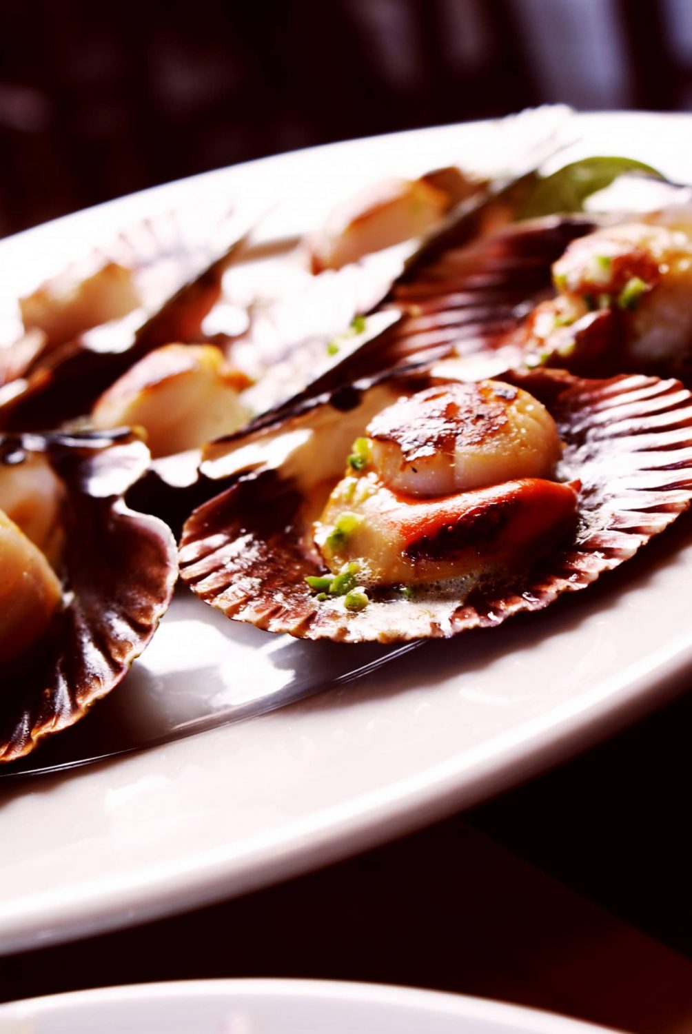 Grilled Scallops at El Mercado, Rafael Osterling