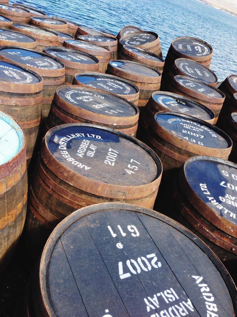 Islay Whisky Festival - Casks at Lagavulin