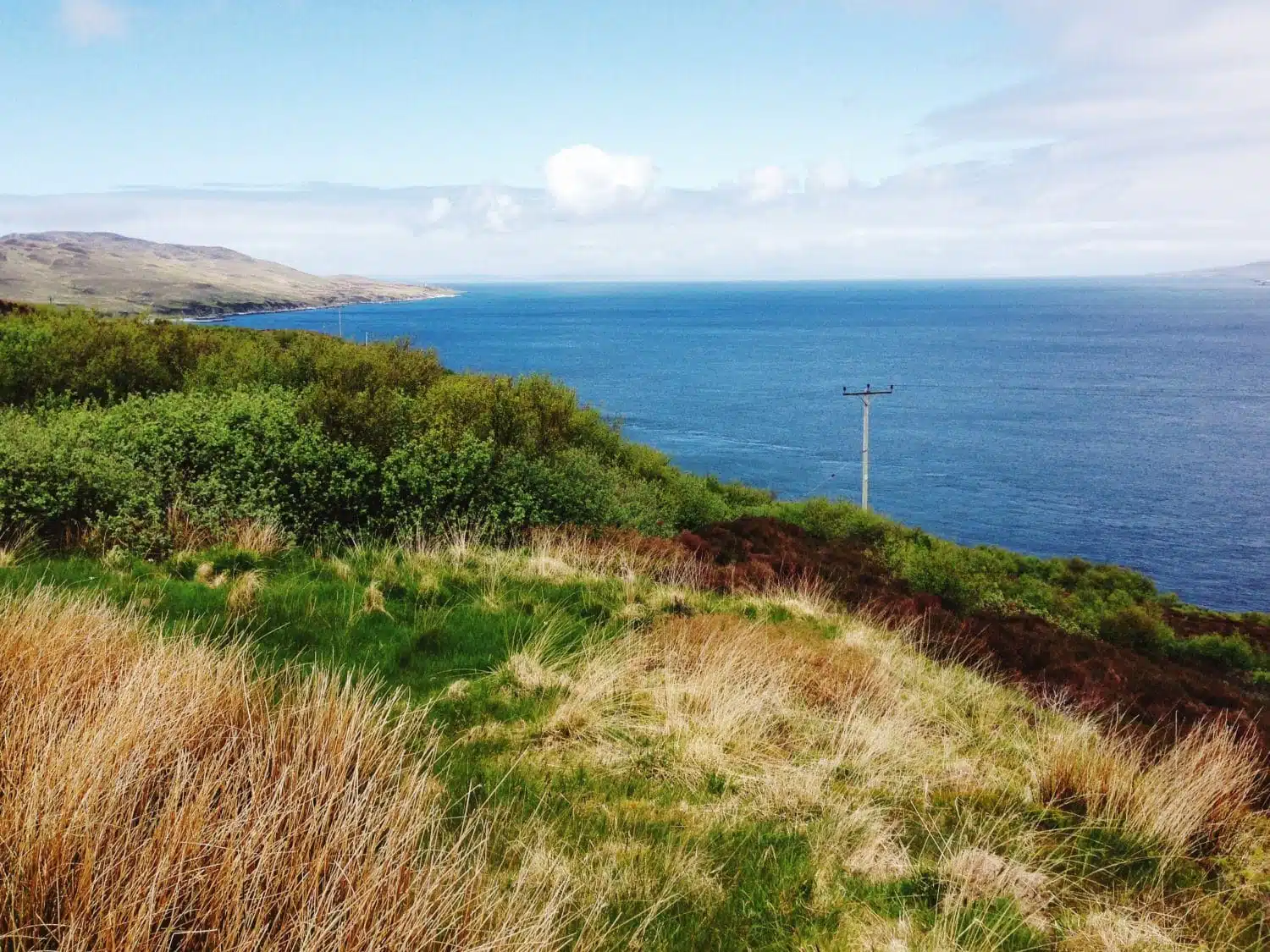 Views from Islay, in the Scottish Hebrides United Kingdom