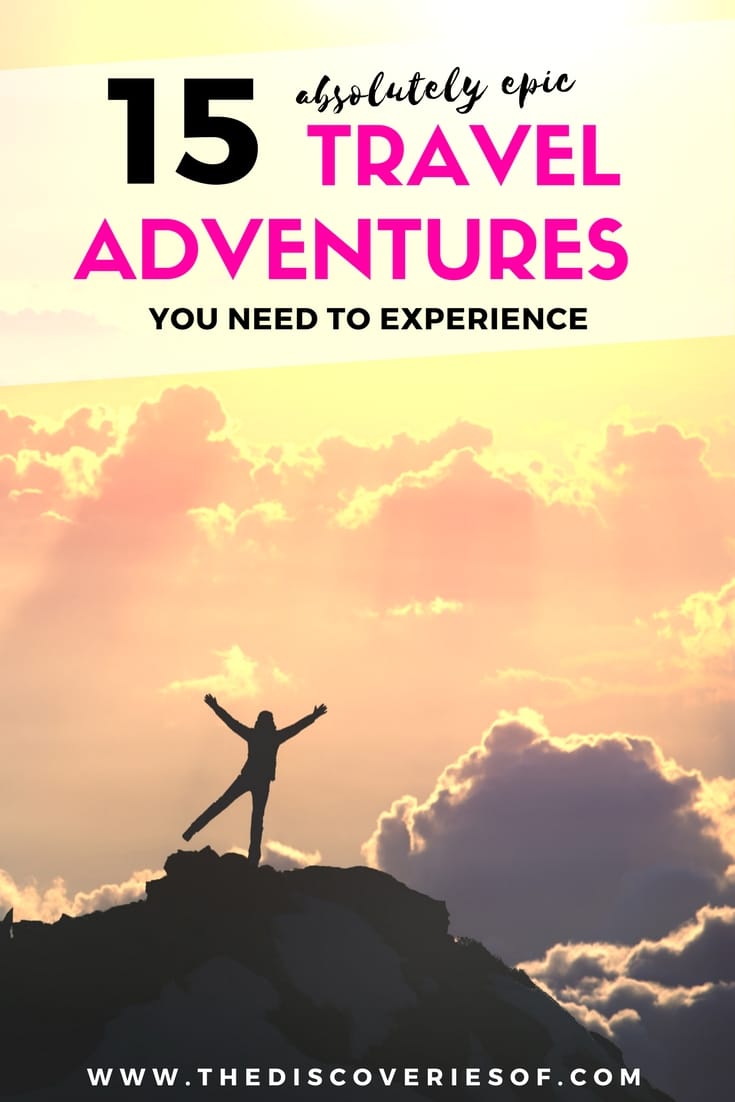 15 totally amazing travel adventures from expert travel bloggers for you to explore around the world. Warning, will inspire serious bucket list fuelled wanderlust.