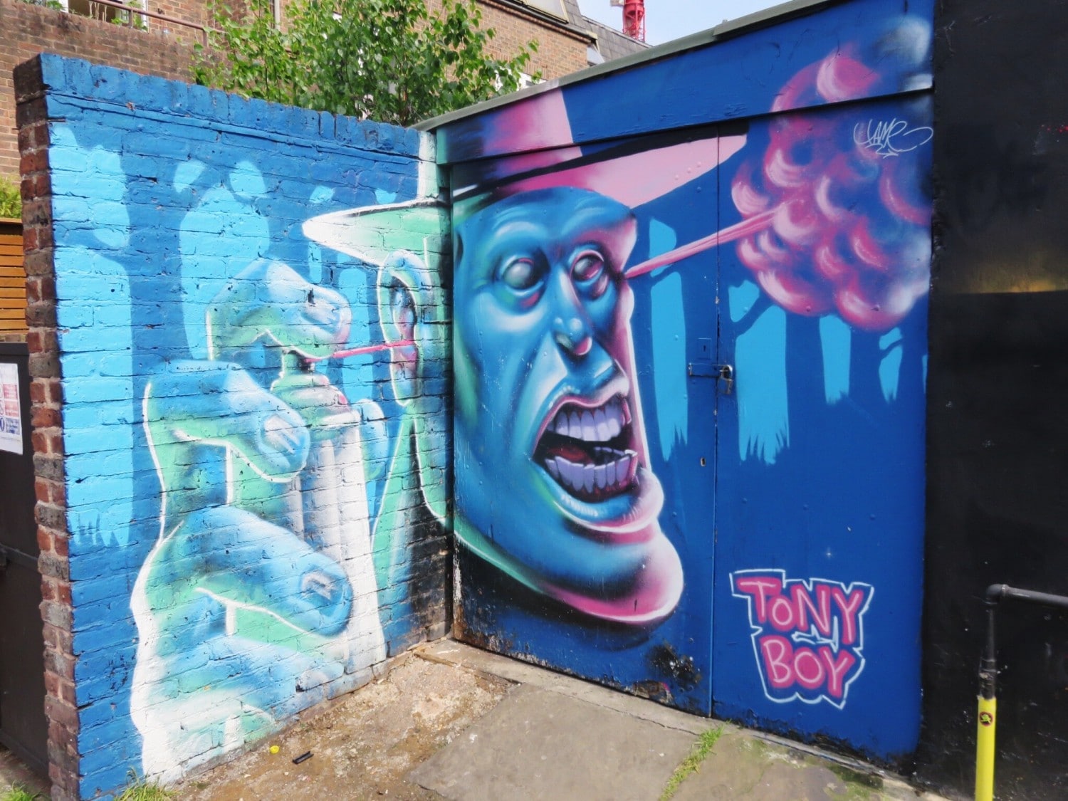 Tony Boy hawley street Camden Street Art
