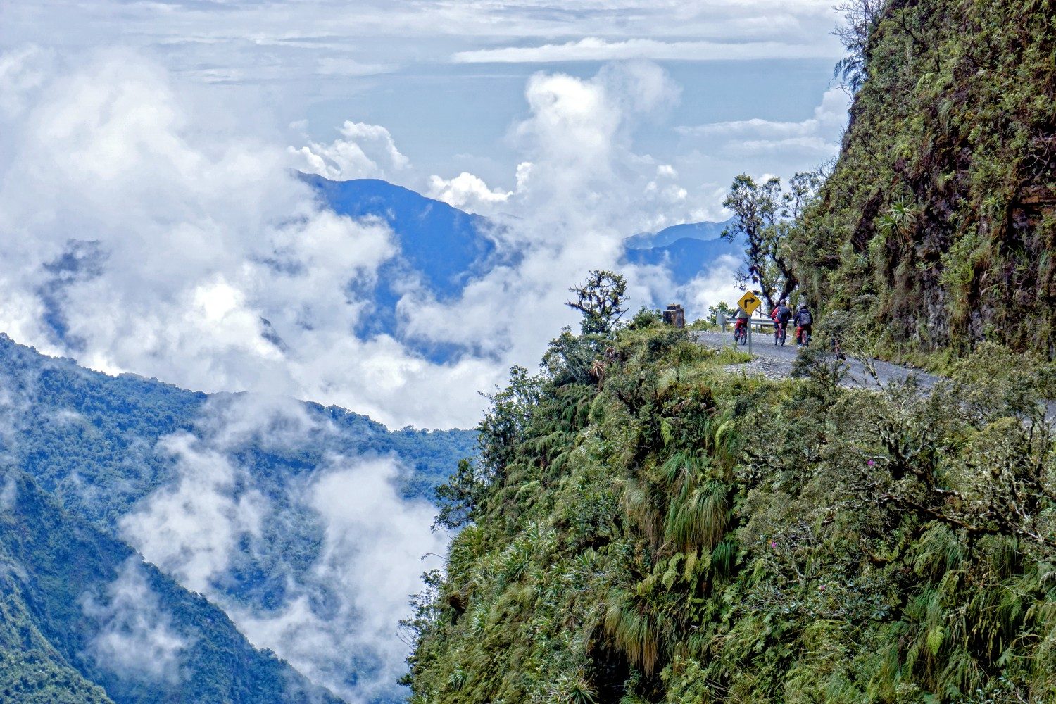 Cycling Down the Death Road in Bolivia