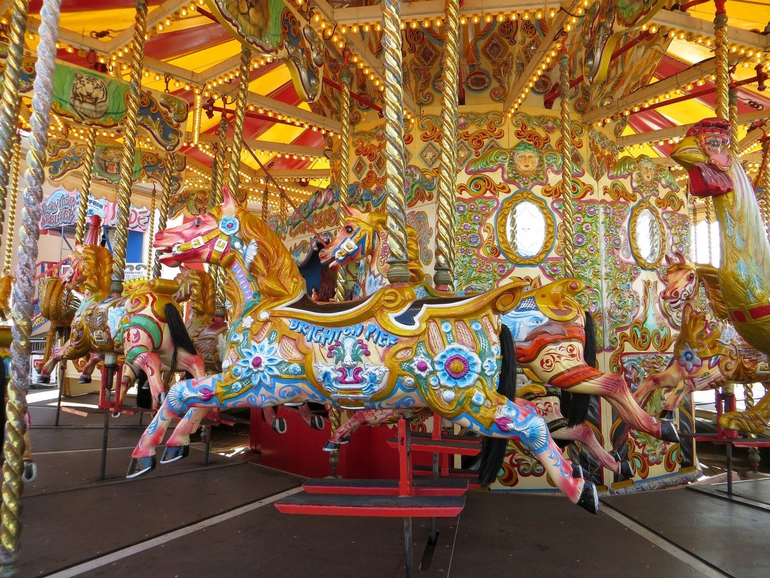 Merry Go Round on Brighton Pier