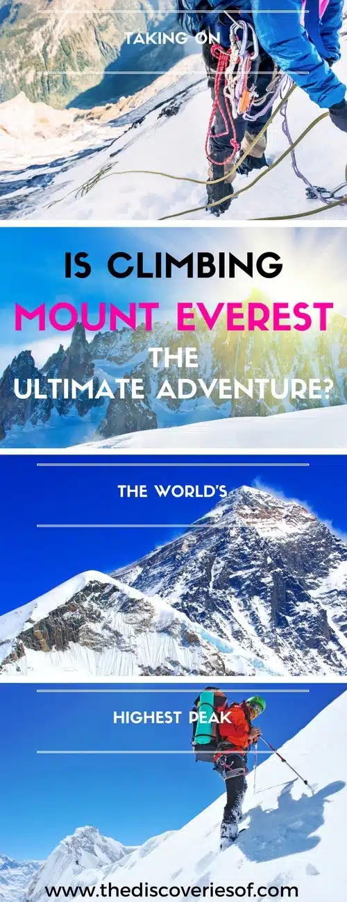 Mount Everest. The ultimate challenge for the outdoor adventurer. A must-read guide packed with facts for anyone considering climbing to the summit on an expedition to the top of the world's tallest mountain. Read more.