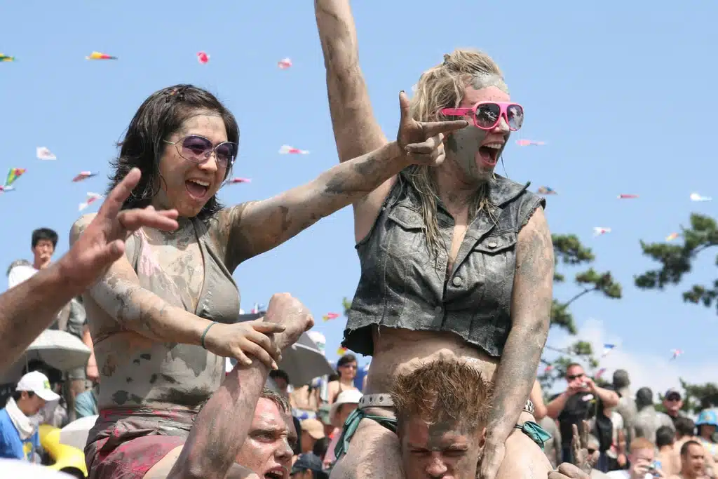 Pack stuff to keep clean at Glastonbury