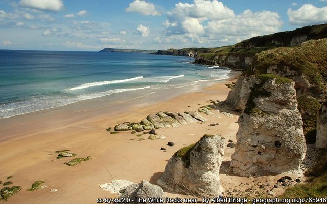 Portrush Whiterocks is Northern Ireland's Most Beautiful Beach - Here are 20 amazing beaches in the UK