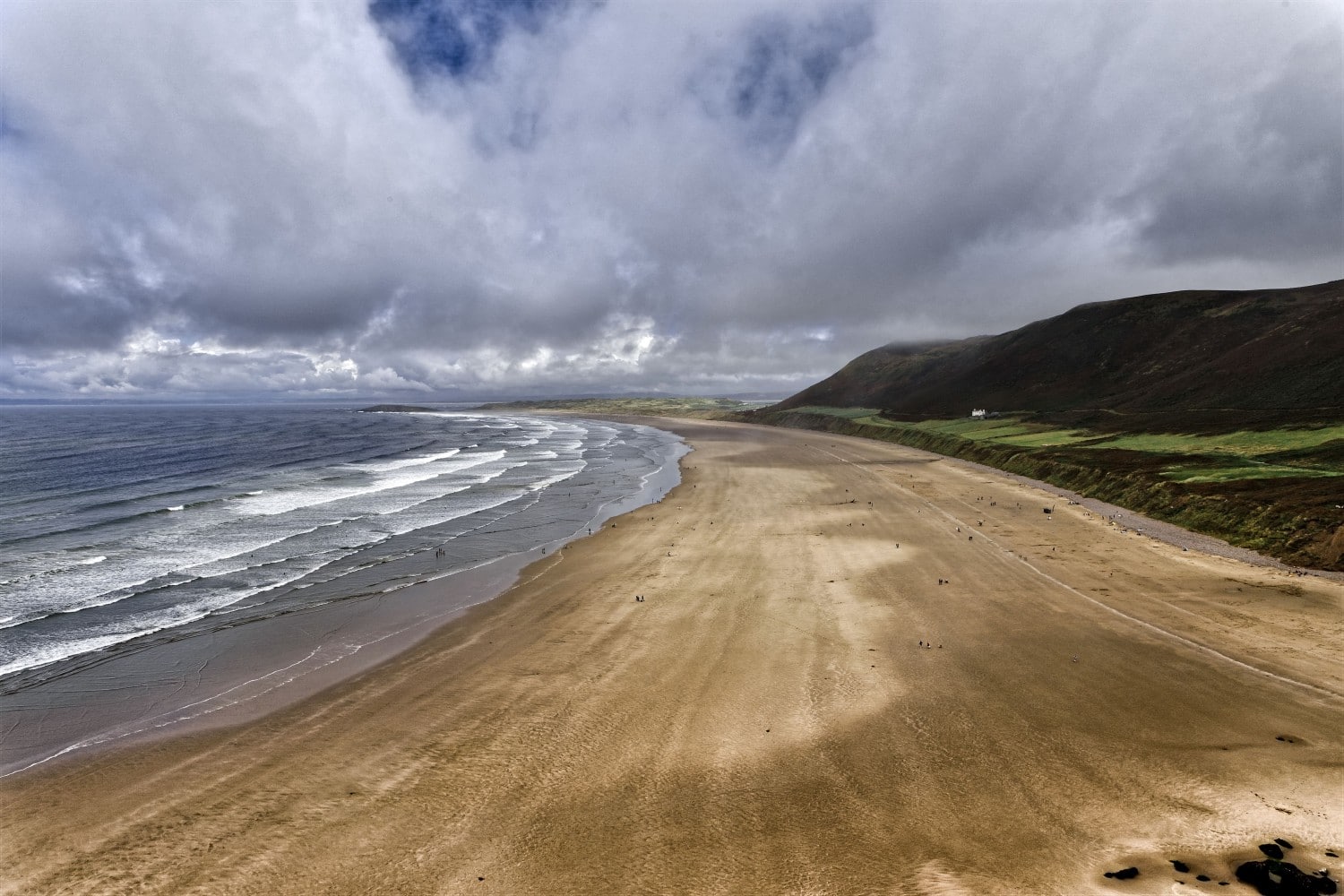 Rhossli Bay, Wales