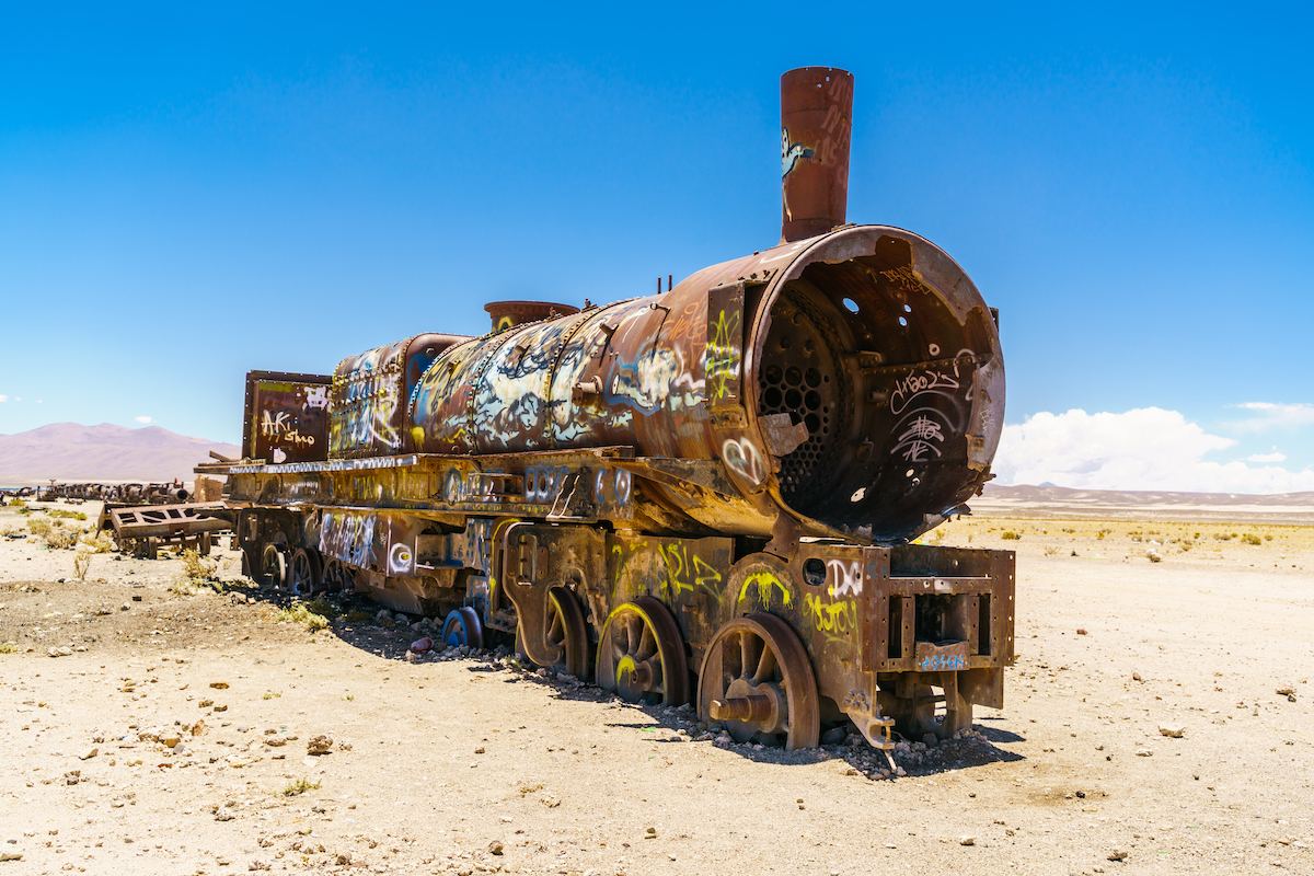 Uyuni Train Bolivia