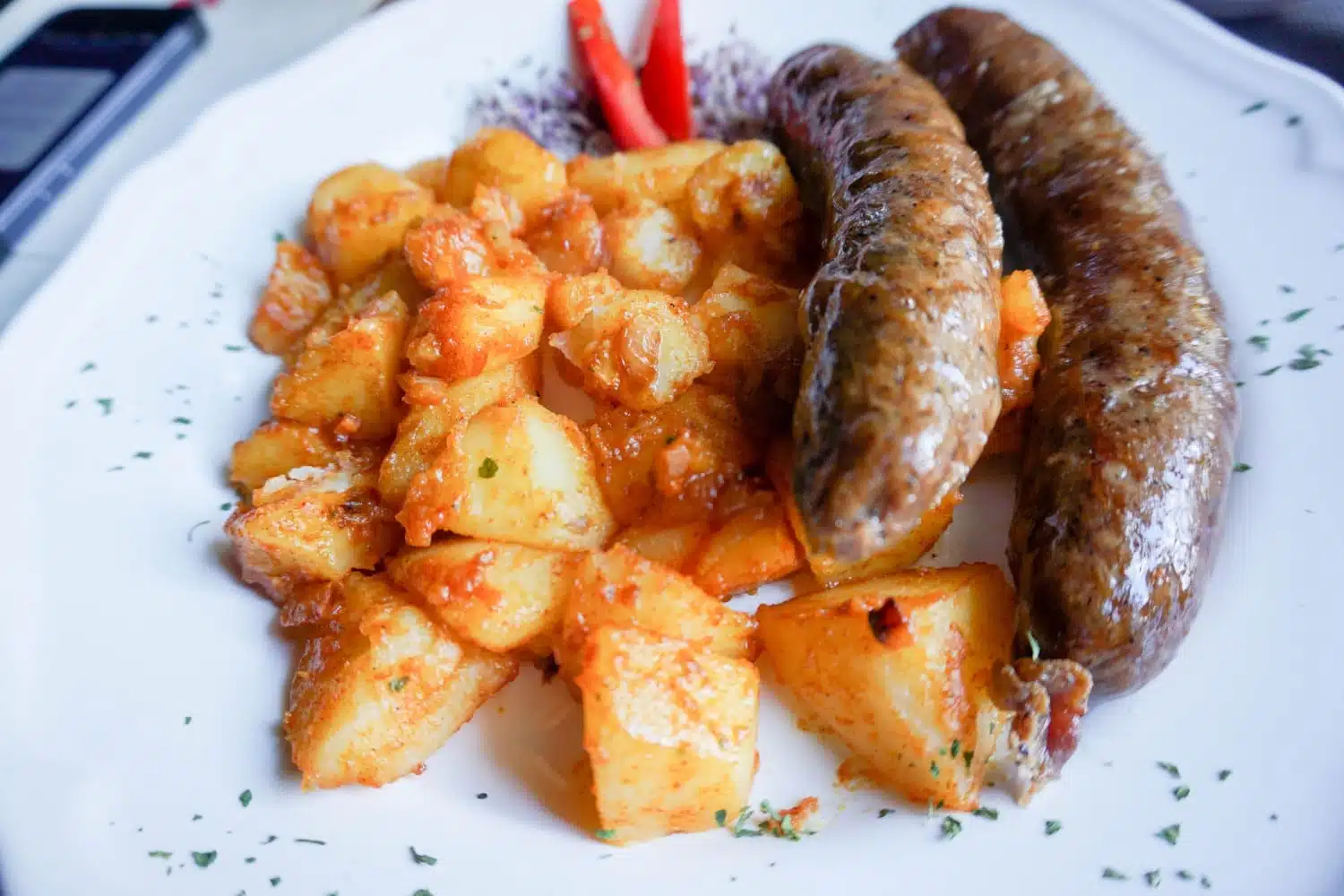 Croatian Sausages at Zagreb's Best Restaurant