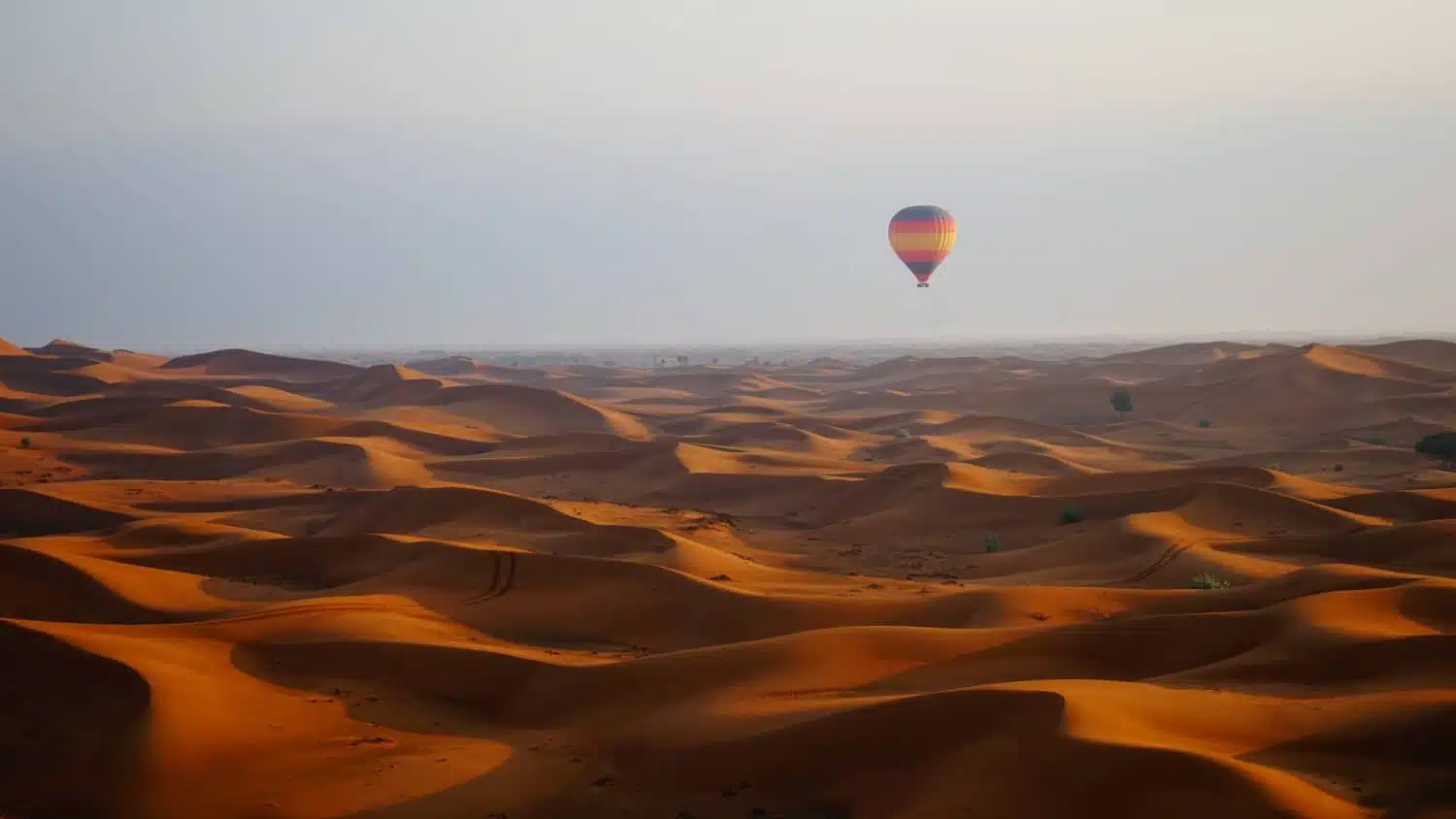 Going for a Balloon Ride in Dubai