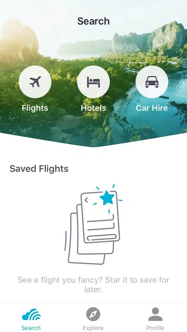 Skyscanner App - One of the best free travel apps