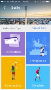 Google Trips is one of the best free travel apps