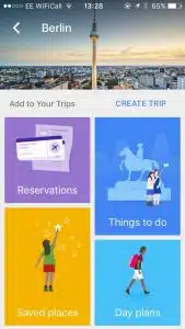 Google Trips is one of the best free travel apps