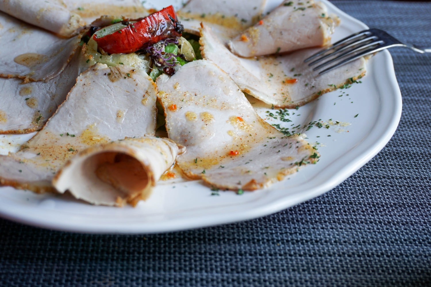 Main course at Bistro Vjestica
