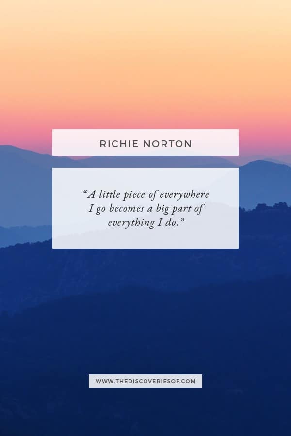 Richie Norton - Little Bit of Everywhere Quote