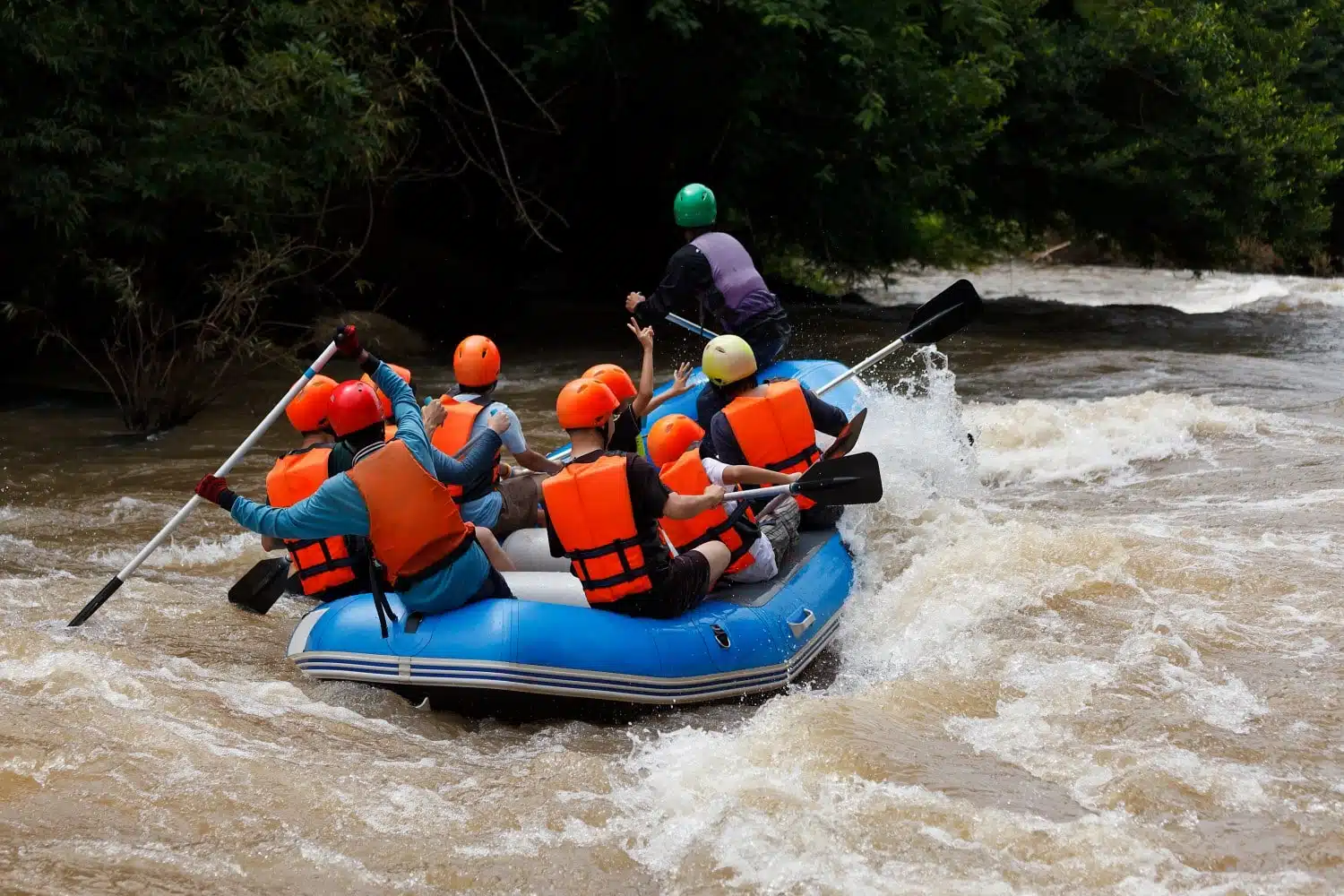 White water rafting on the Nera River