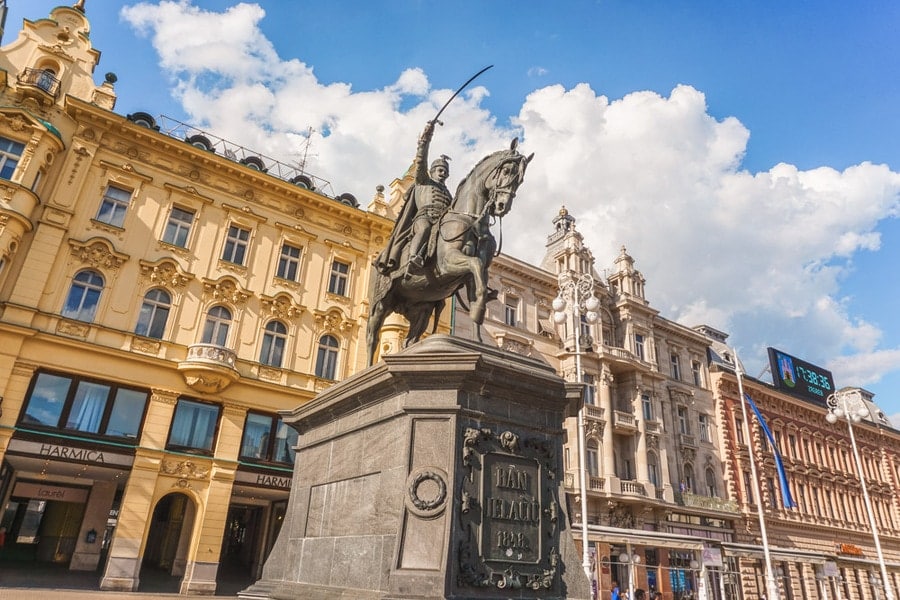 Ban Jelacic Square Zagreb