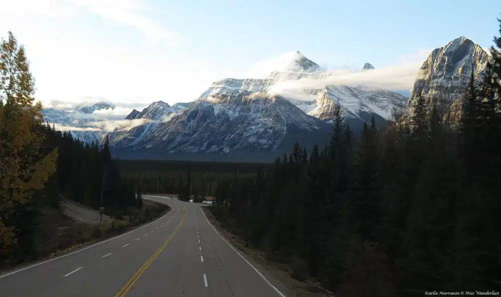 Icefields Parkway road trip