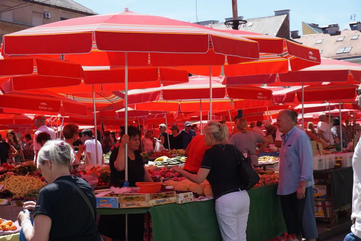 Dolac Market is one of the top things to do in Zagreb. Read our full guide.