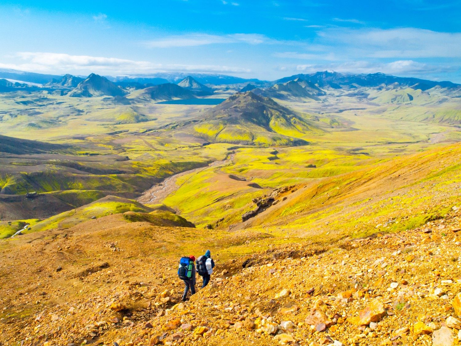 Laugavegur trek, Iceland - One of Europe's best hikes. Read more.