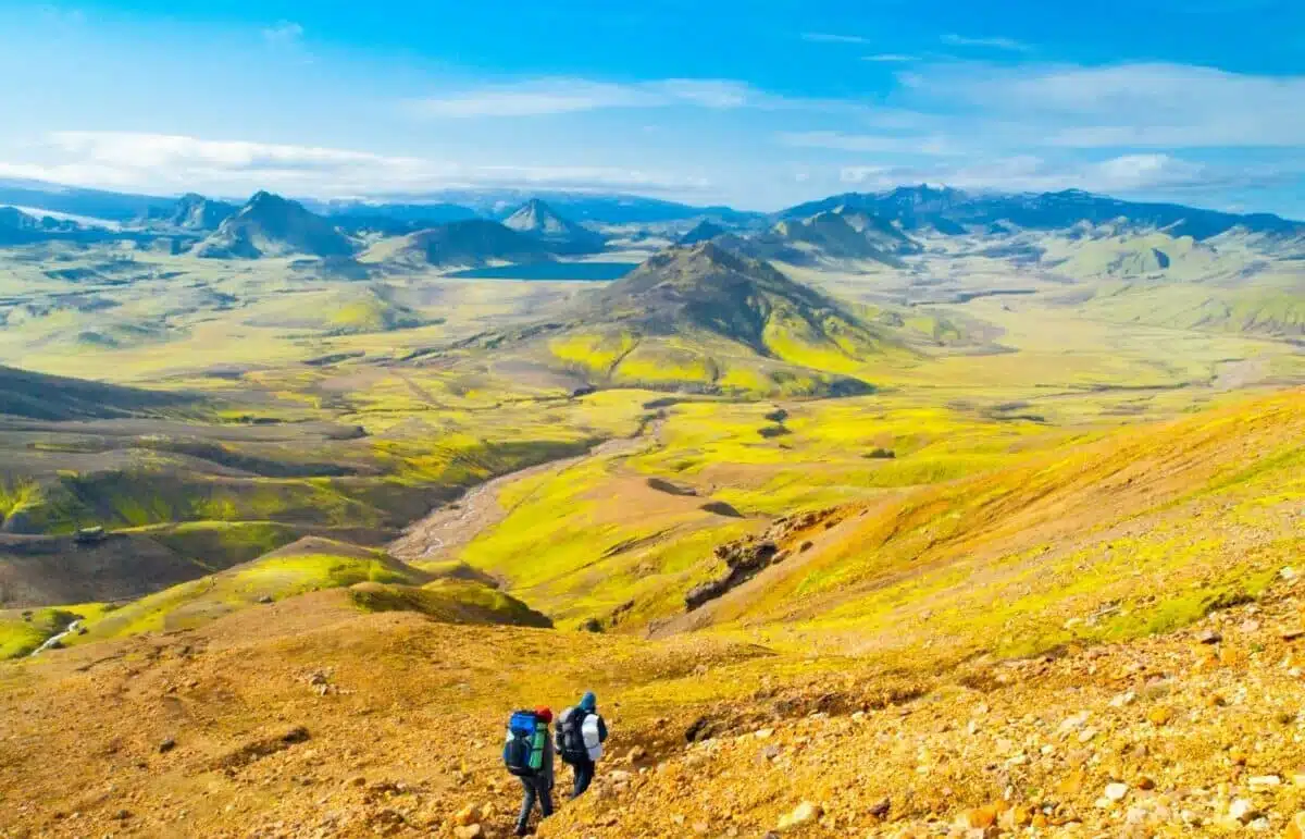 Laugavegur trek, Iceland - One of Europe's best hikes. Read more.