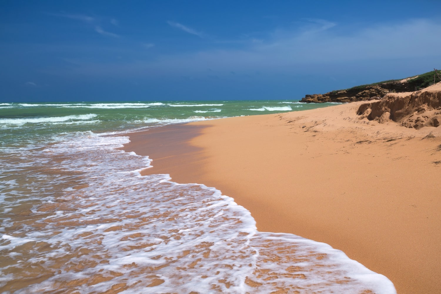 Playa Taroa, Gallinas - Colombia. One of the best beaches in Colombia. 