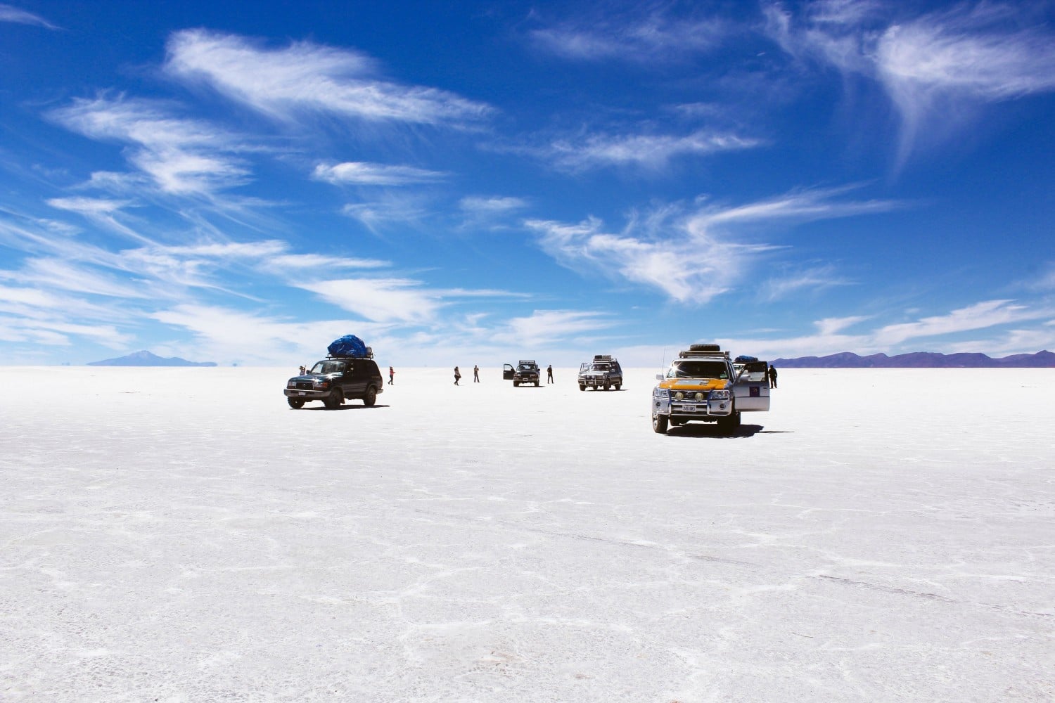 Salar de Uyuni in the Dry Season