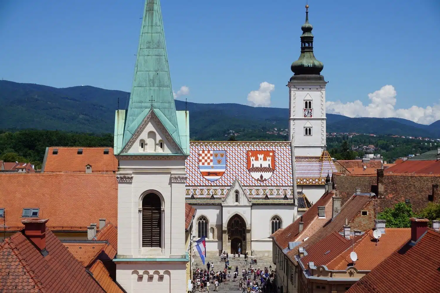 St Mark's Church, Zagreb Croatia
