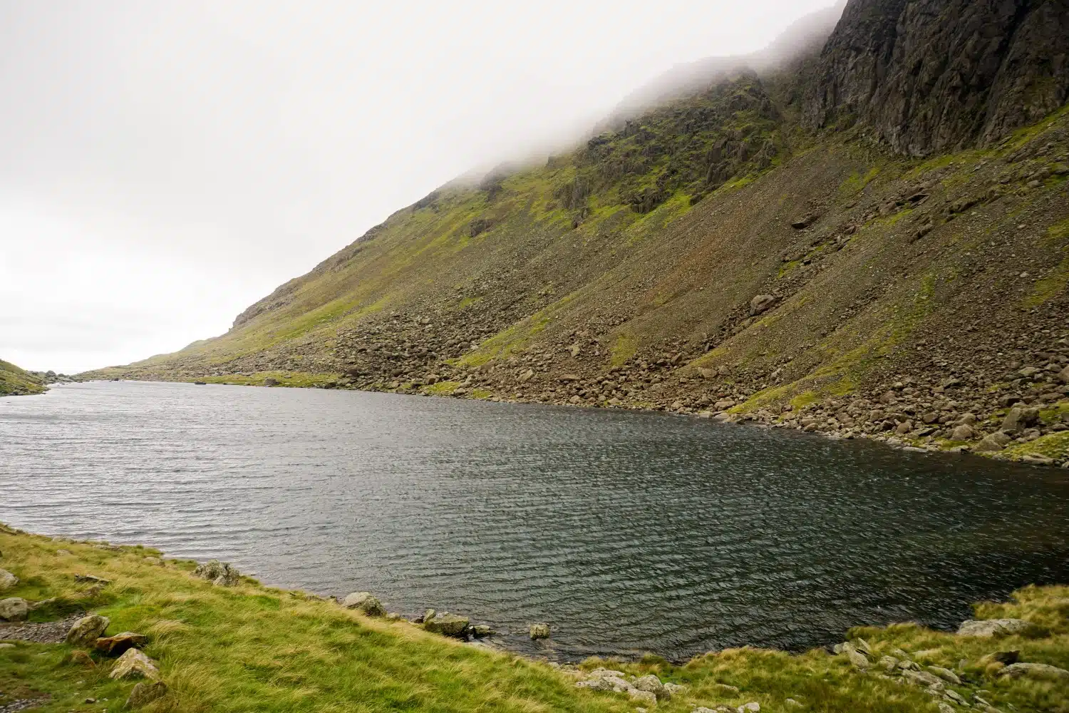 Walking in the Lake District. Goat Water. Read our guide to walking in the Lake District, UK.