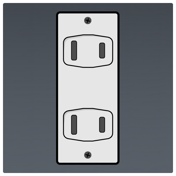 International Power Sockets Plug Type A