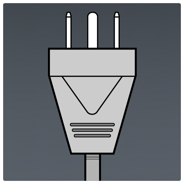 International Power Sockets Plug Type B