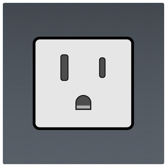 International Power Sockets Plug Type B socket
