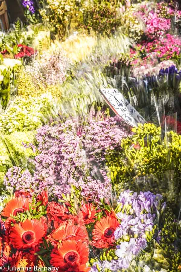 Fresh flowers at the market