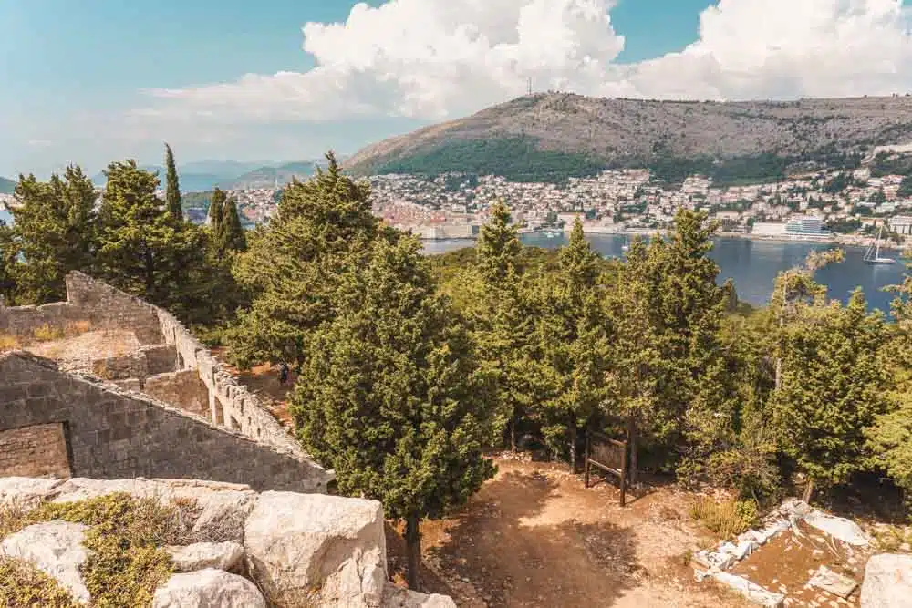 Views from the Highest Point on Lokrum