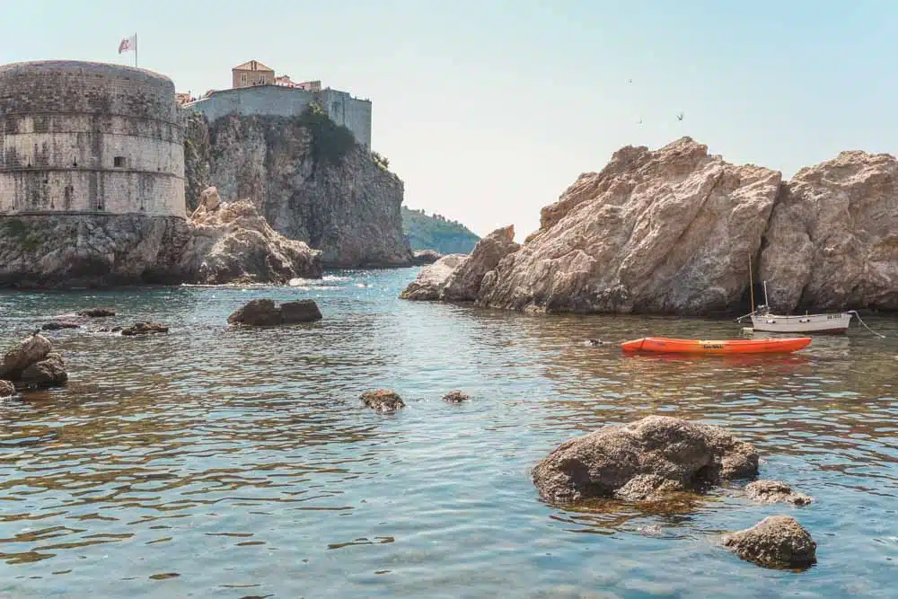 Kayak around Dubrovnik