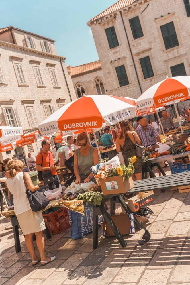 Old Town Market Dubrovnik