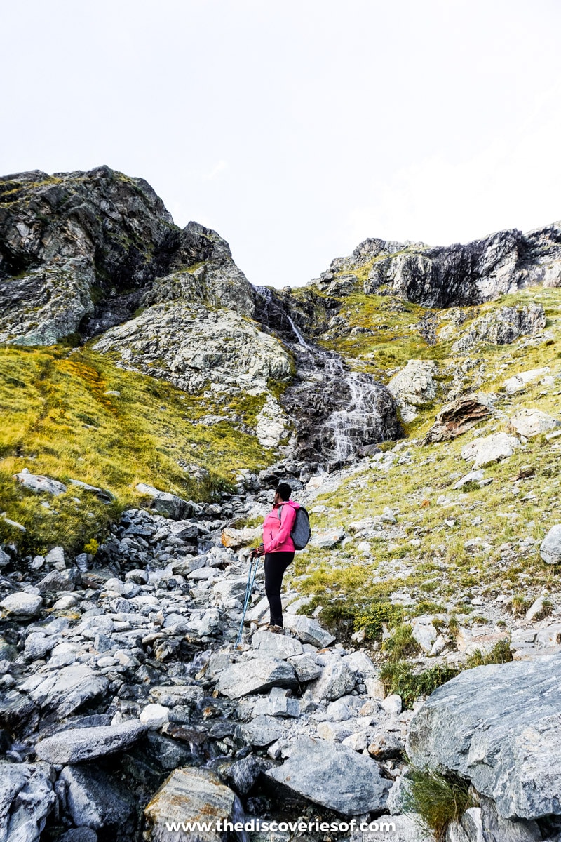 Julianna Barnaby Hiking in the Park
