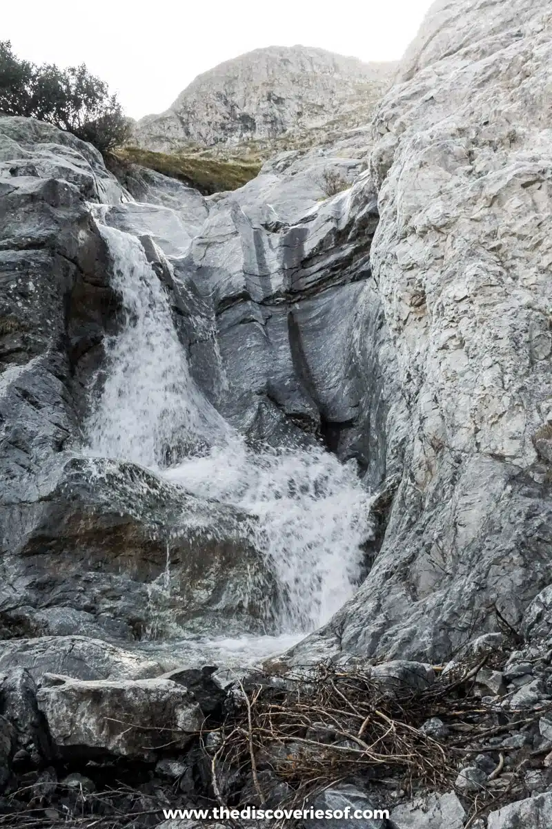 Another waterfall on the descent