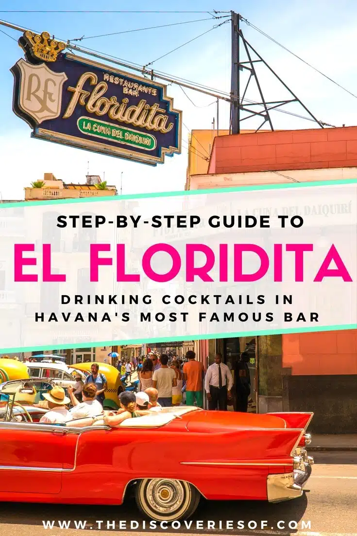 El Floridita bar is one of Havana's hotspots. Known for 2 things - being the birthplace of the daiquiri and one of Hemingway's favourite spots, here's why it should be at the top of your Havana itinerary. Read now. Cuba I Party I Nights I Vintage #travel