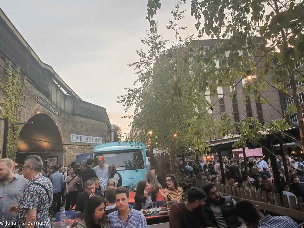 Summer evenings at Flat Iron Square